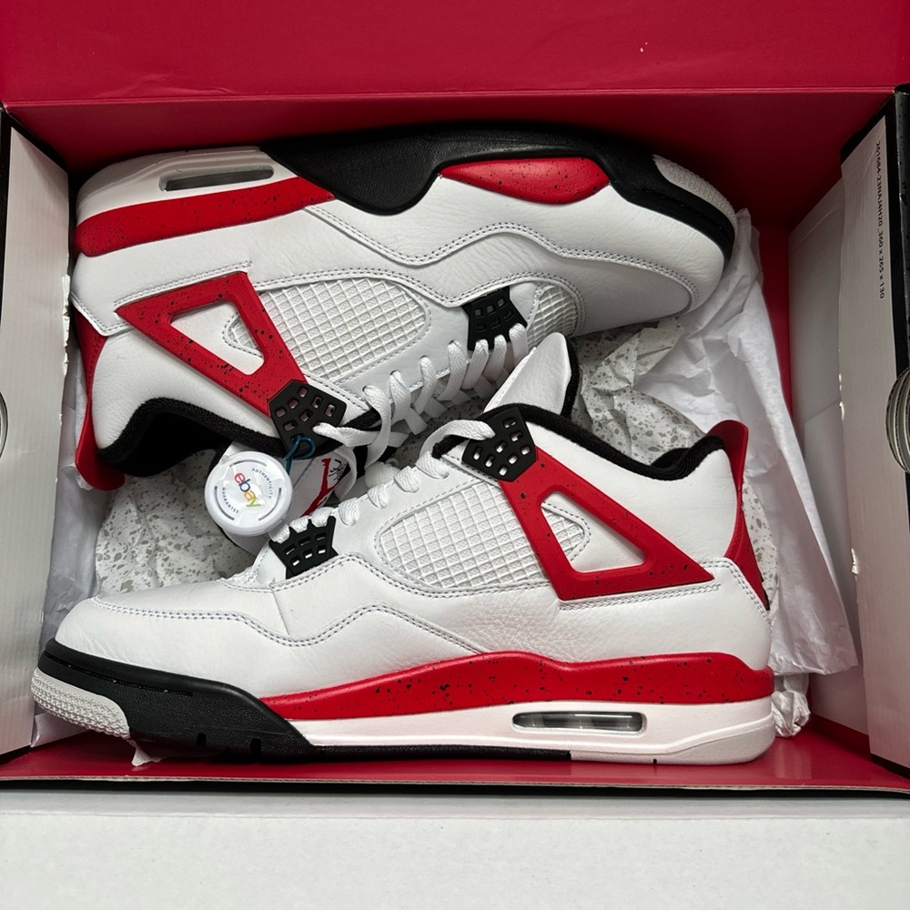 Size 12 - Air Jordan 4 Retro | Red Cement